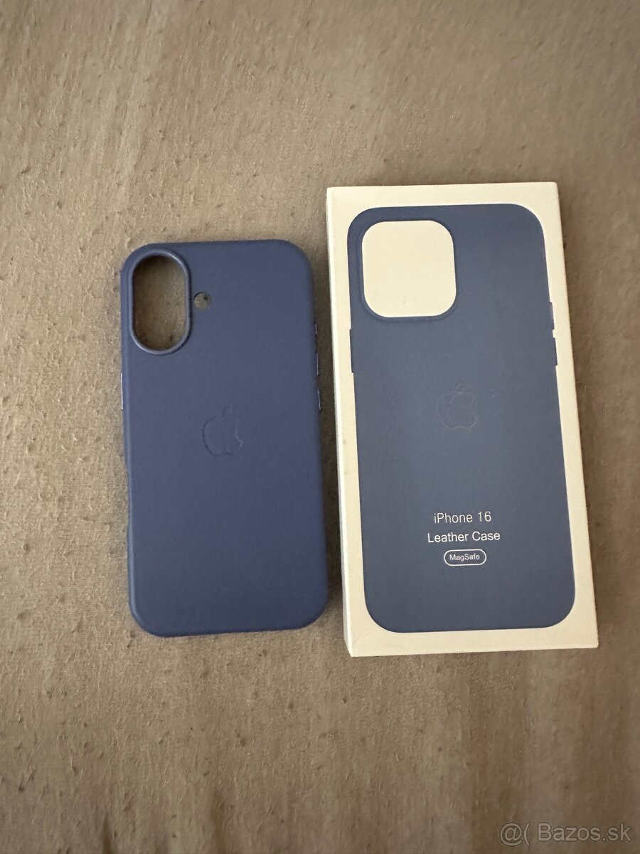 Obal iPhone 16 koženný