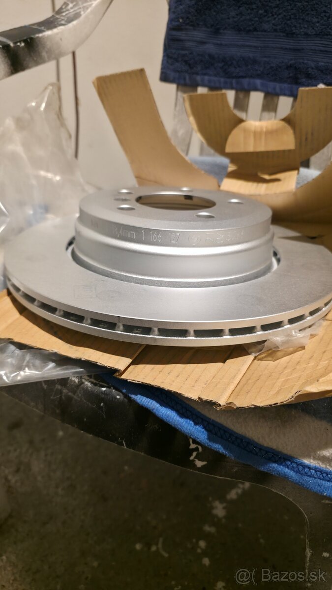 BMW e65 original brzdové kotúče