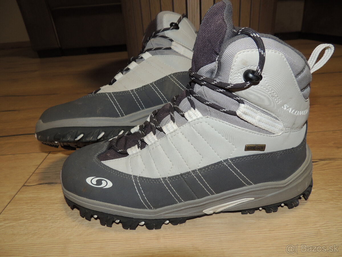 Salomon Chassis GTX mid a Mammut Osura Low GTX