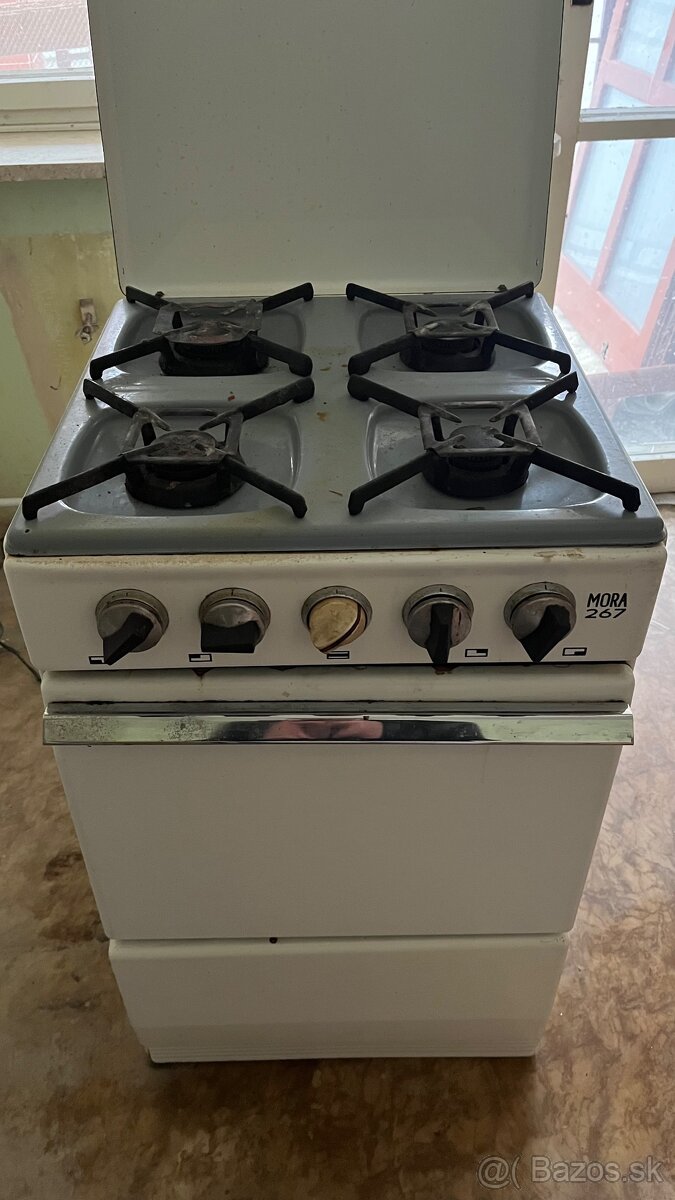 Mora 267 Plynový sporák