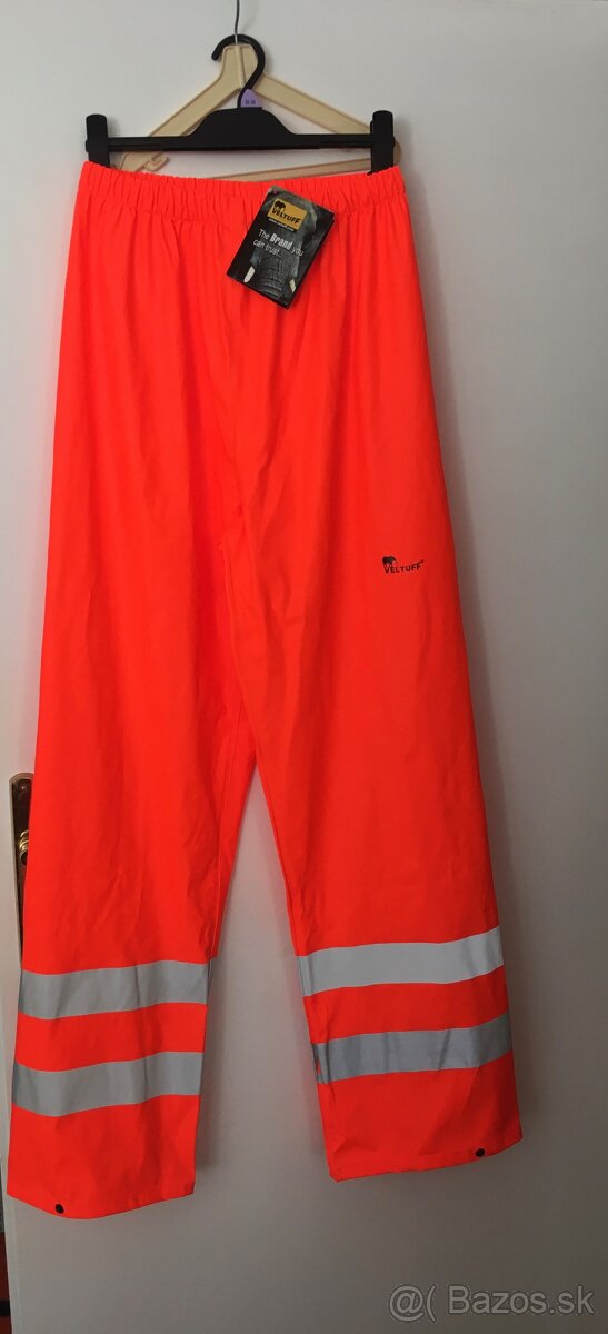 Nové reflexné nohavice Veltuff - oranžové