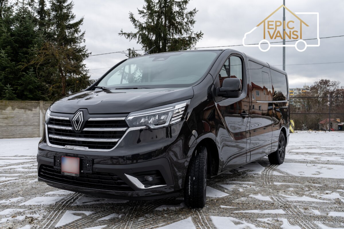 Prenájom 8-miestneho auta – Renault Trafic SpaceClass