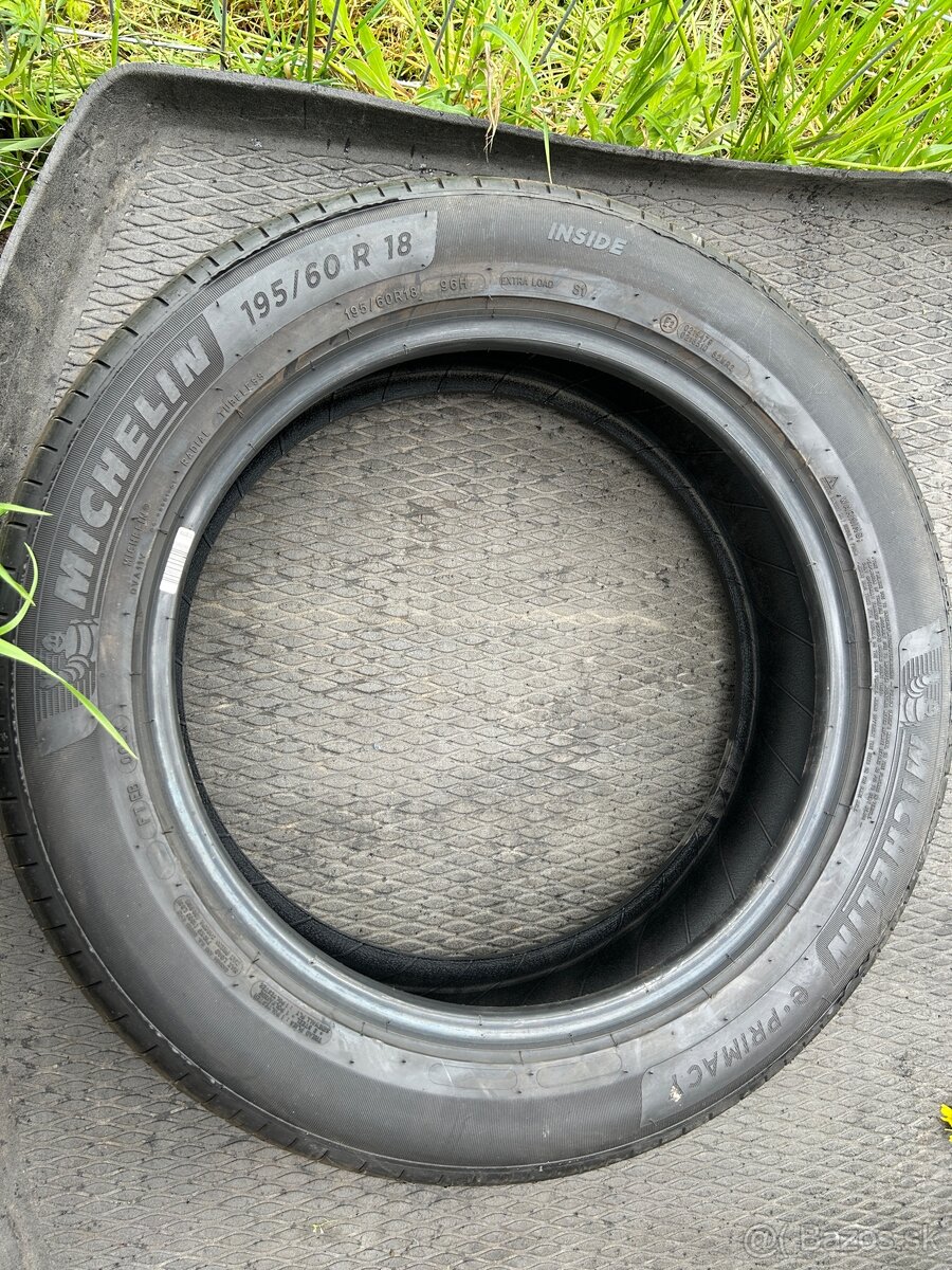 Letne Pneumatiky Michelin 195/60 r18