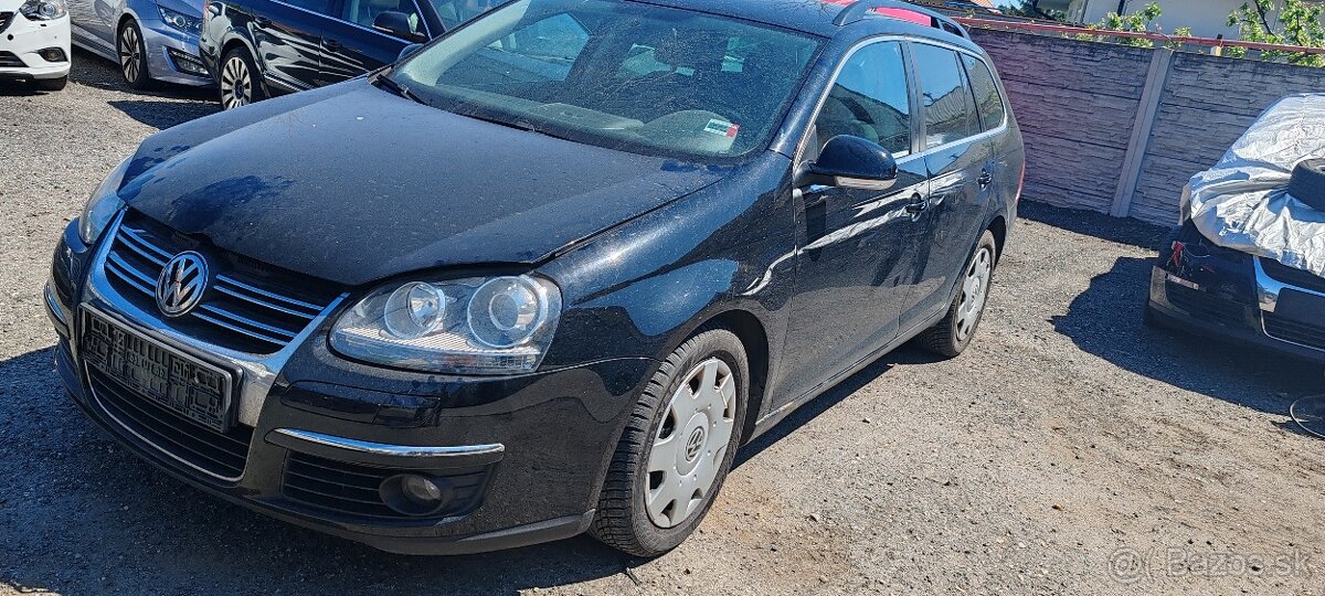 Rozpredam VW Golf 5 variant 1.9 tdi BLS 4mation 6 rychlostny