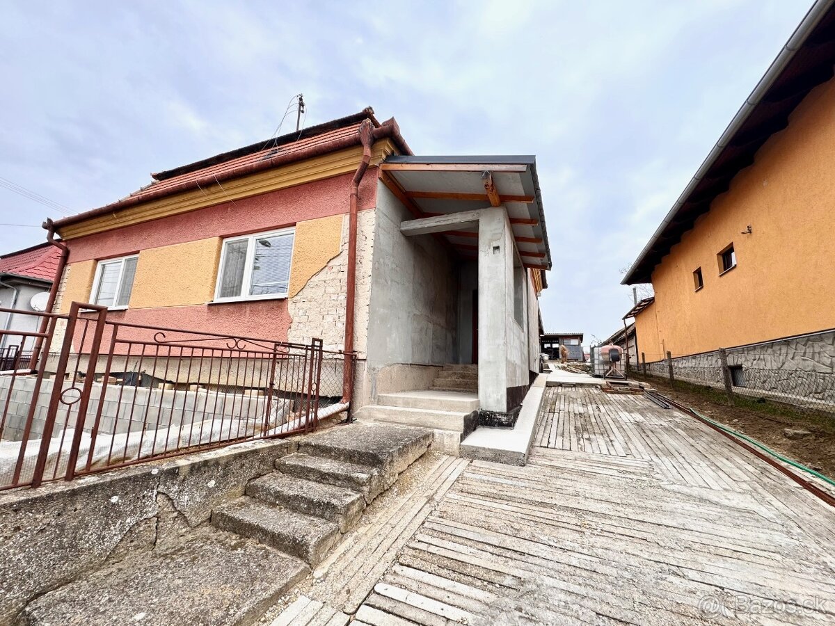 Predaj- 3i rodinný dom s pekným pozemkom v obci Kolta