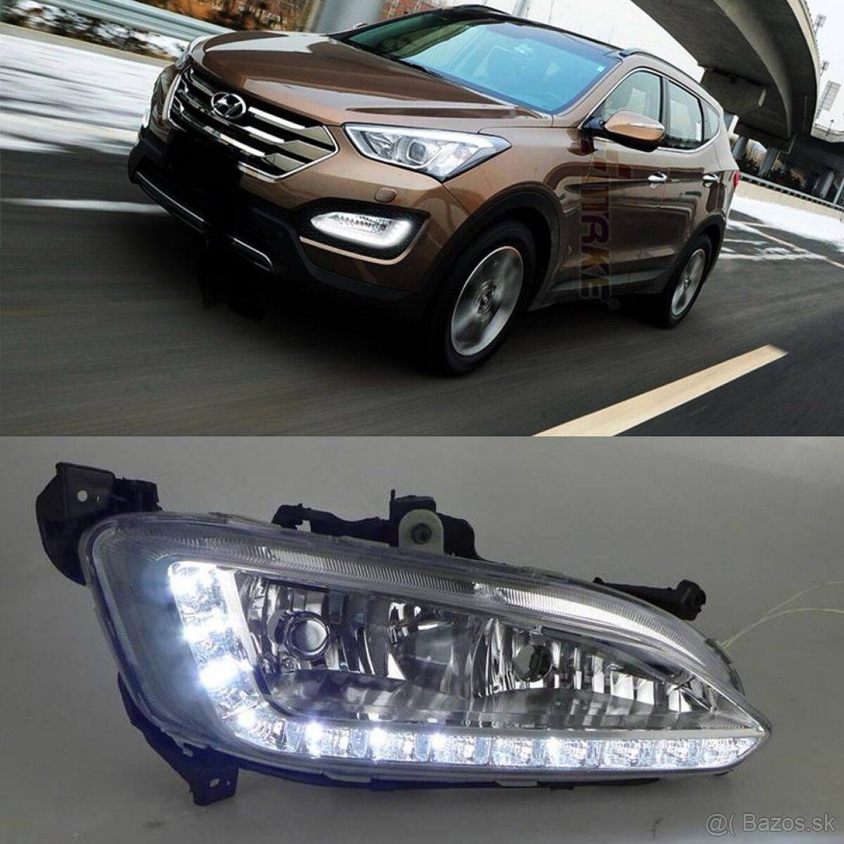 Oprava denneho svietenia Hyundai Santa Fe