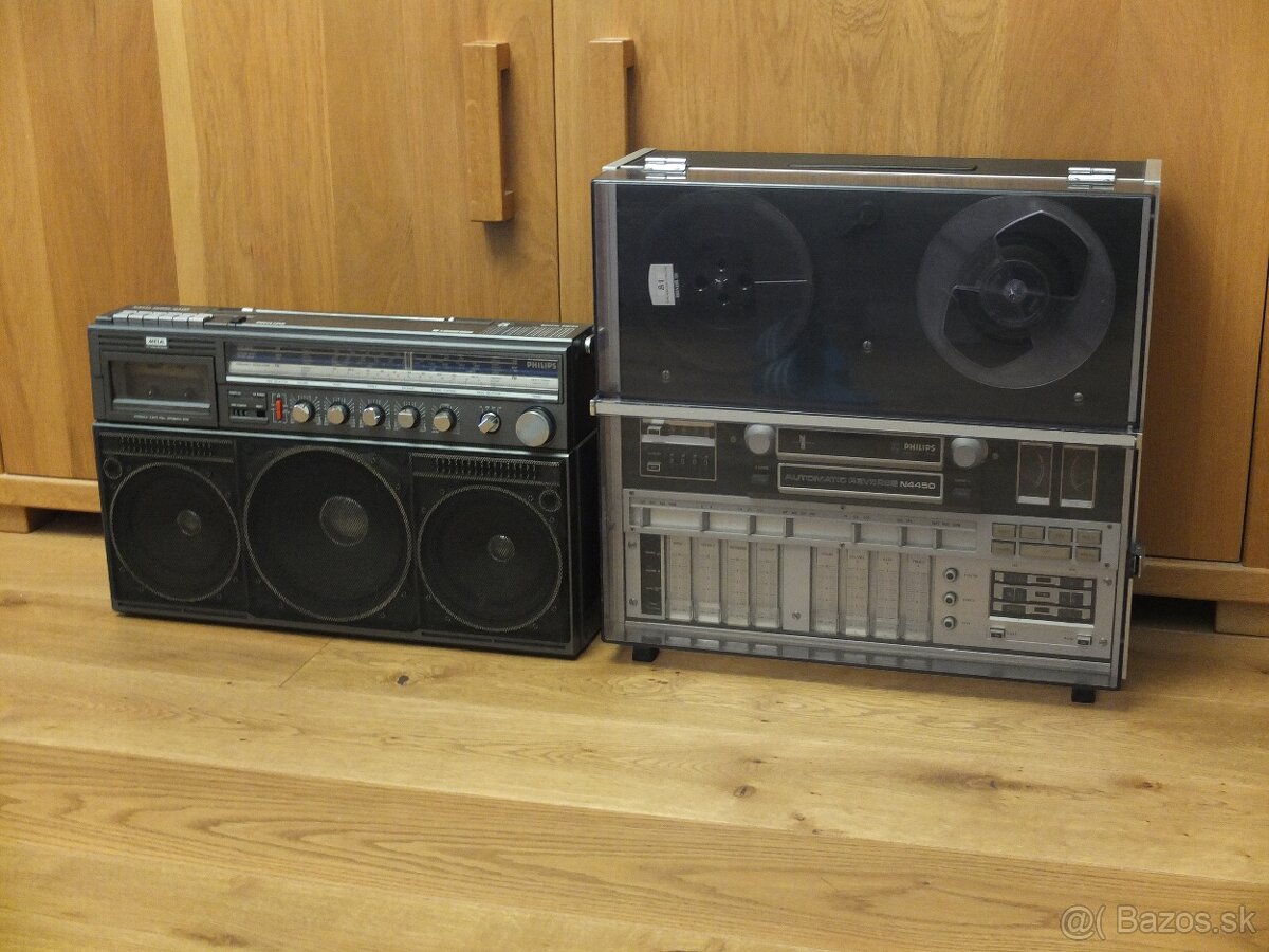 PHILIPS N4450 AUTOMATIC REVERSE1971-1976 Top Model