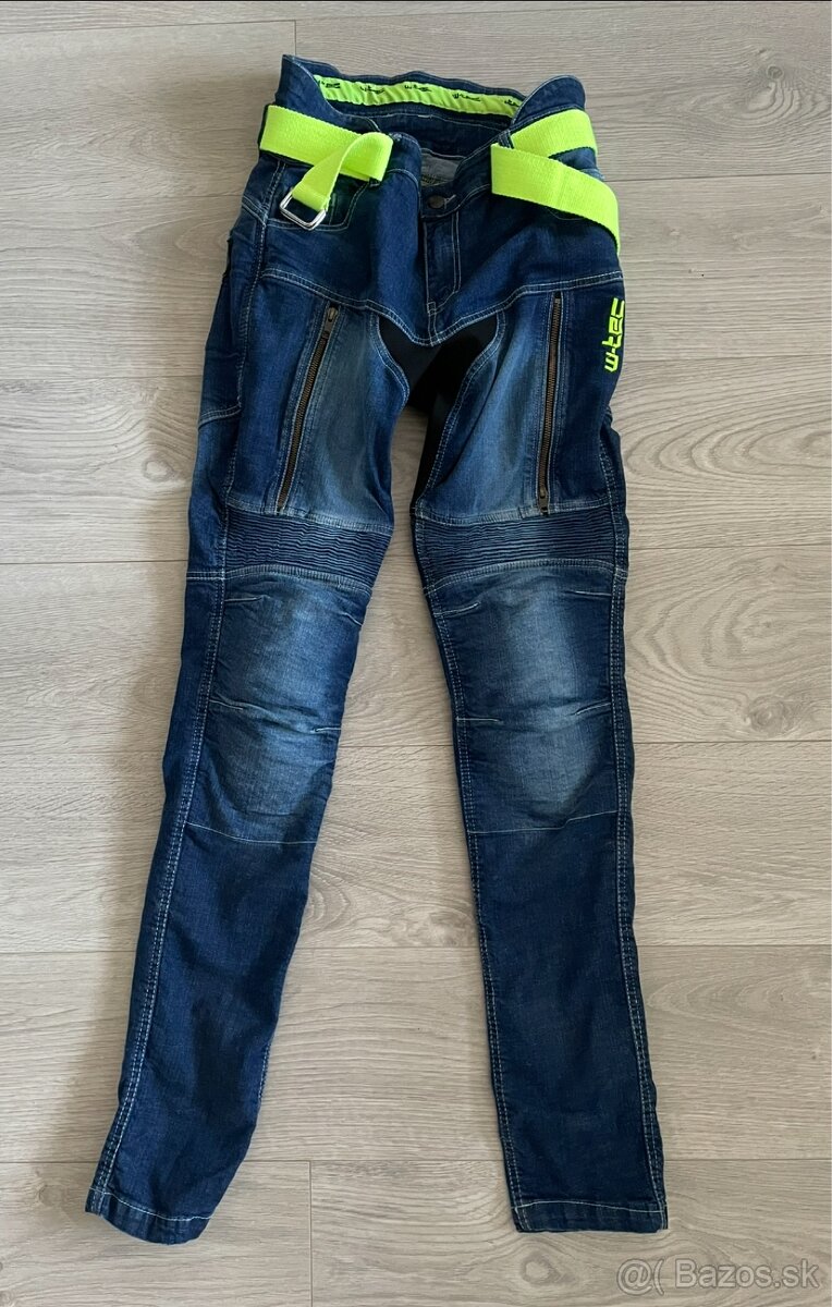 Predám dámske moto jeansy W-TEC Ekscita