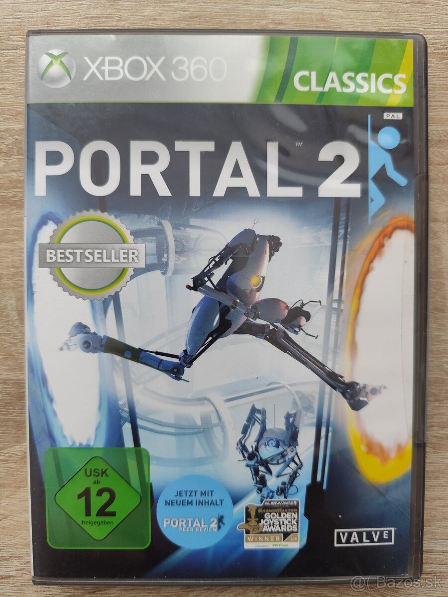 XBOX 360 hra - Portal 2