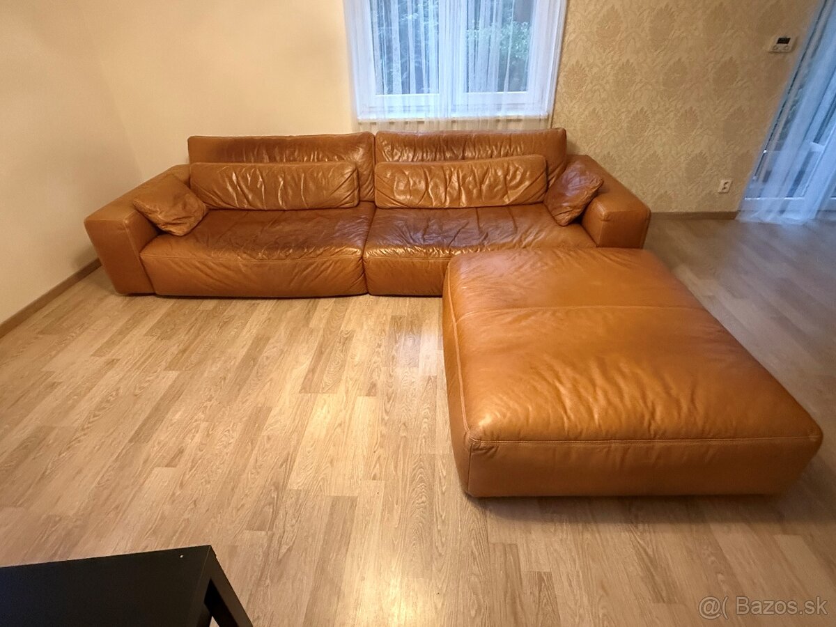 Koženná sedacia súprava