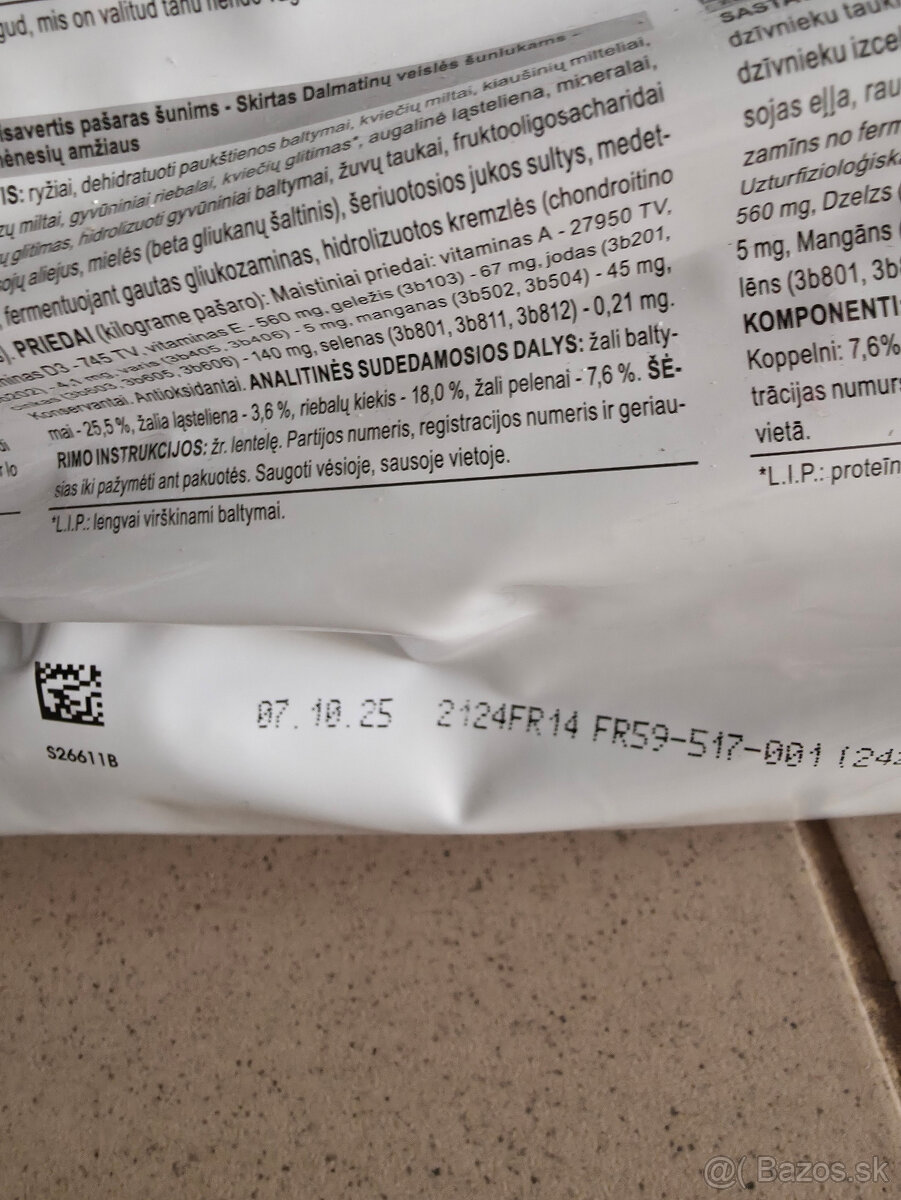 Krmivo pre psa