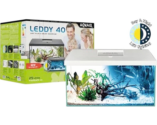 predam akvarium Aquael LEDDY 40 WHITE