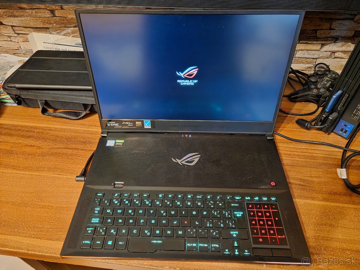 Herny notebook ASUS ROG Zephyrus Gx701