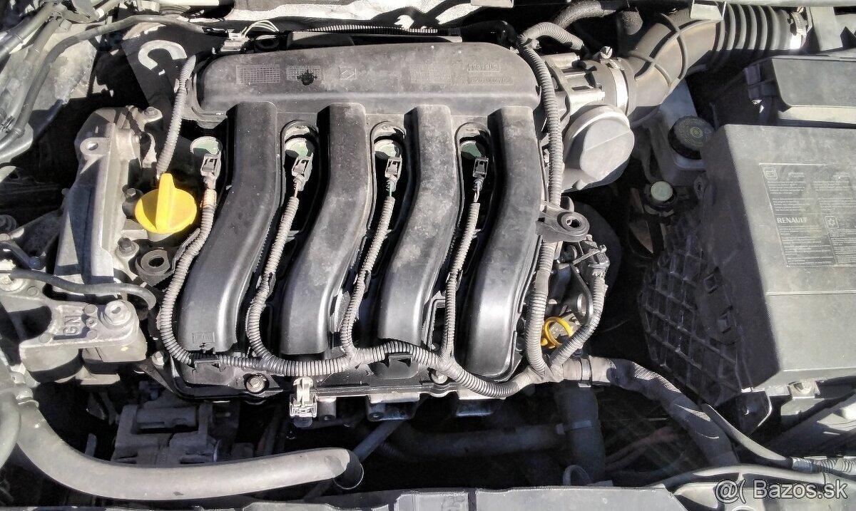 predám MOTOR K4MV838 Renault Fluence 1.6 2015 ZADNÁ KAPOTA,