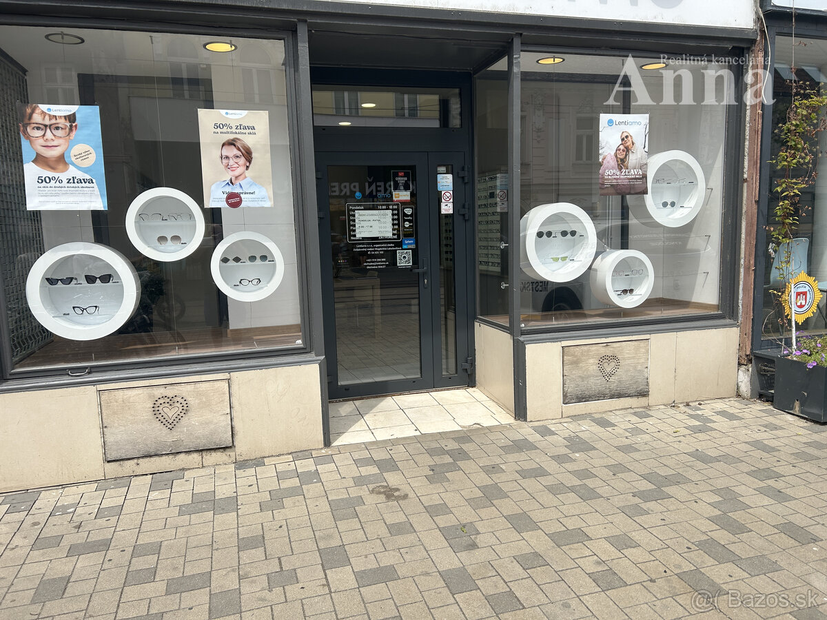 Obch. priestor s výkladom (70 m2) - Obchodná ul.