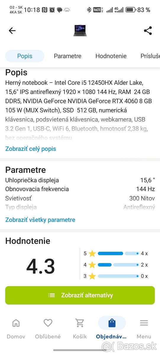Lenovo LOQ 15IAX9 Luna Grey