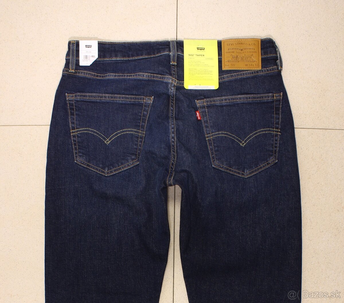 Džíny Levi's 502 W34 L32 - 44x78x107x19 cm p463