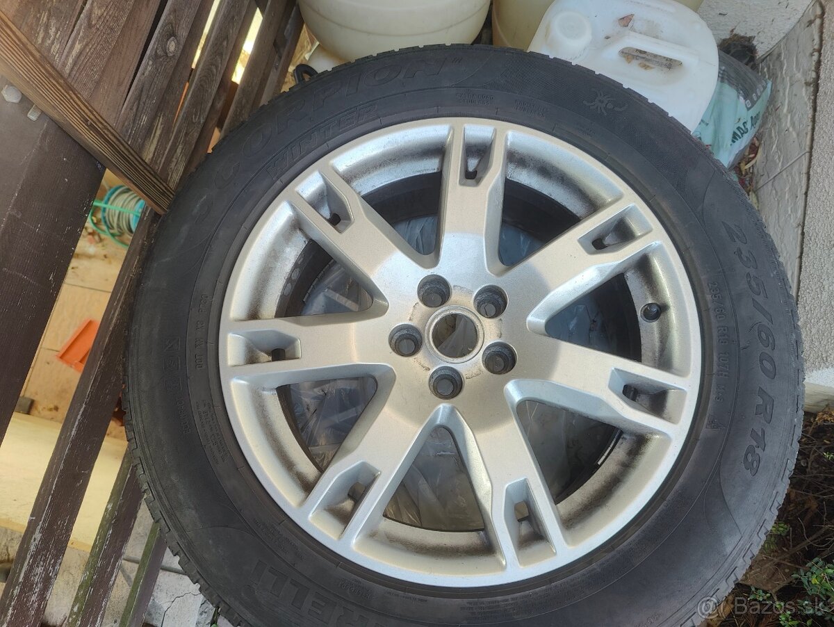 Range Rover Evoque R18 Originalne alu disky s pneu