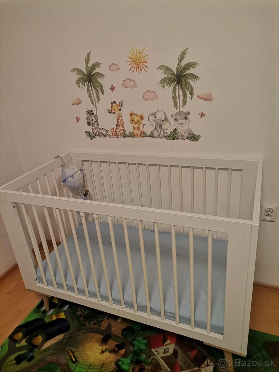 Postieľka drevená 60x120