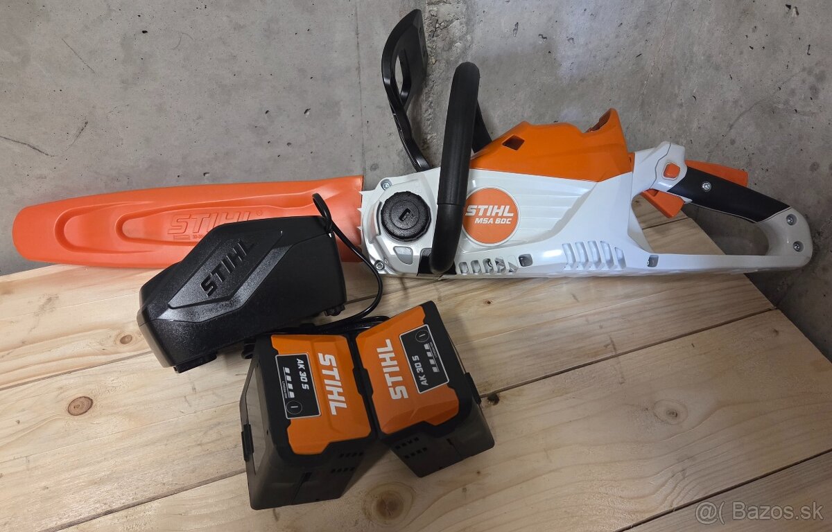 Stihl msa 60c-bq aku pila set zaruka dva roky