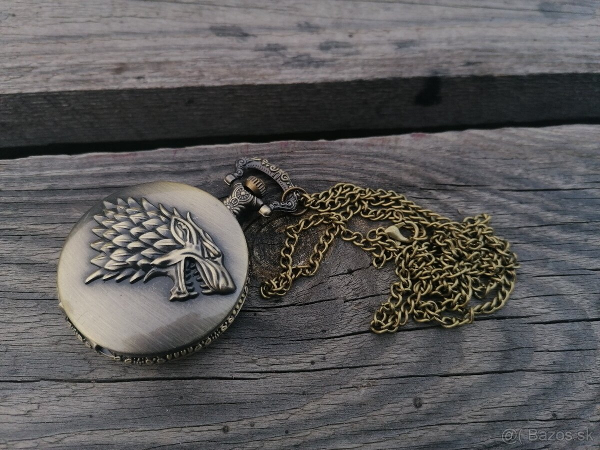 Vlk vreckové hodiny