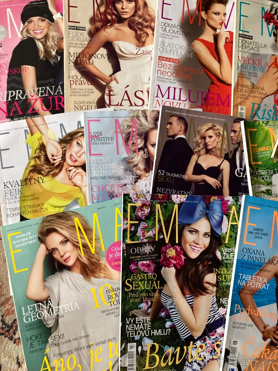 Casopisy Emma rocniky 2009-2013