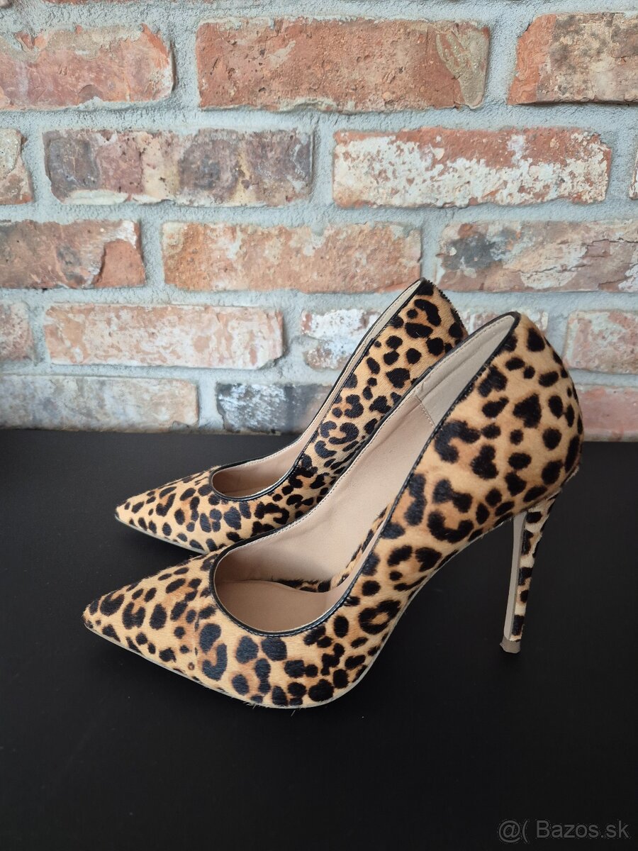 Leopardie lodičky Steve Madden 39