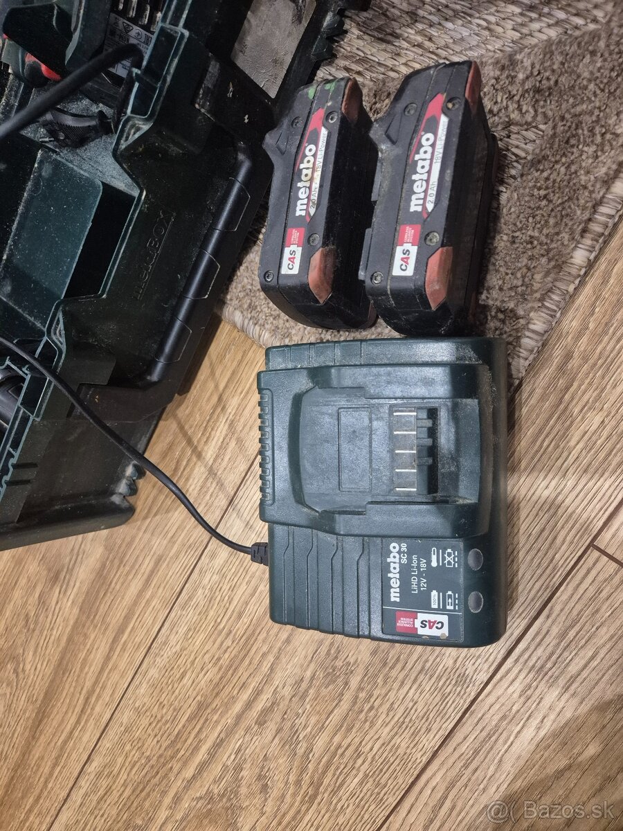 Predám aku baterky Metabo 2,0 AH