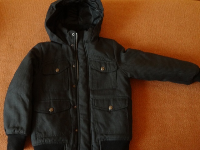 Detská zimná bunda na 9-10 rokov