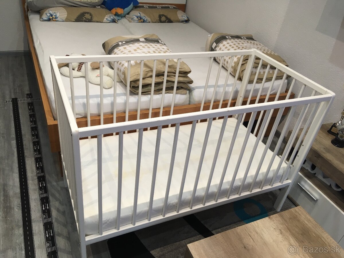 Detská postielka 120x60 + matrac