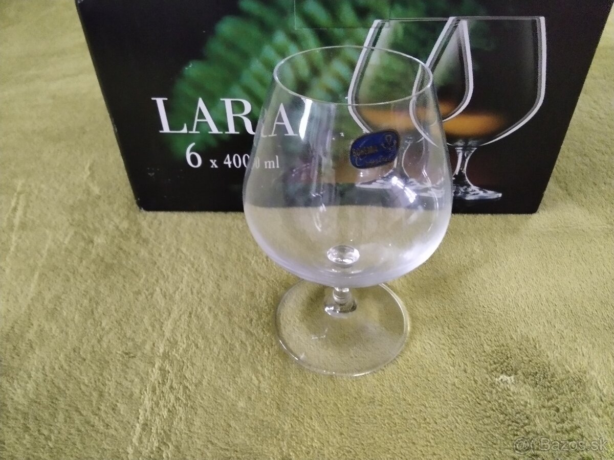 Poháre na whisky a brandy