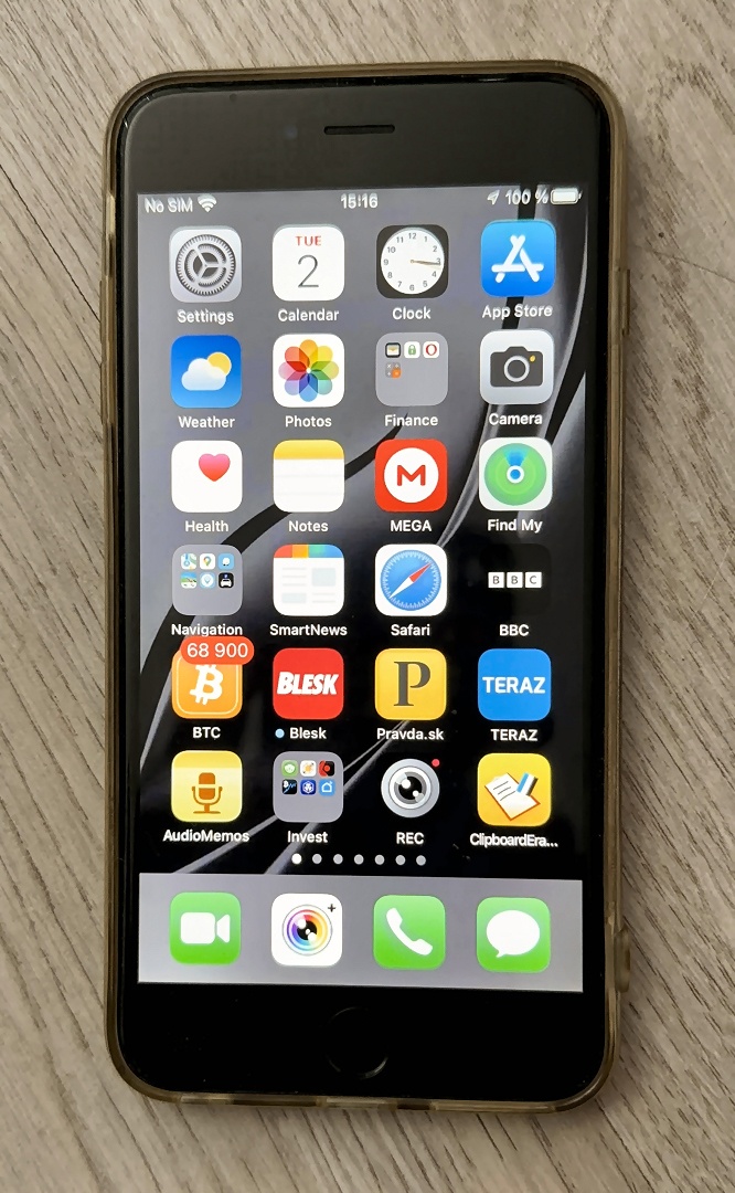 Predám iPhone 6S Plus, farba vesmírna sivá, 64 GB