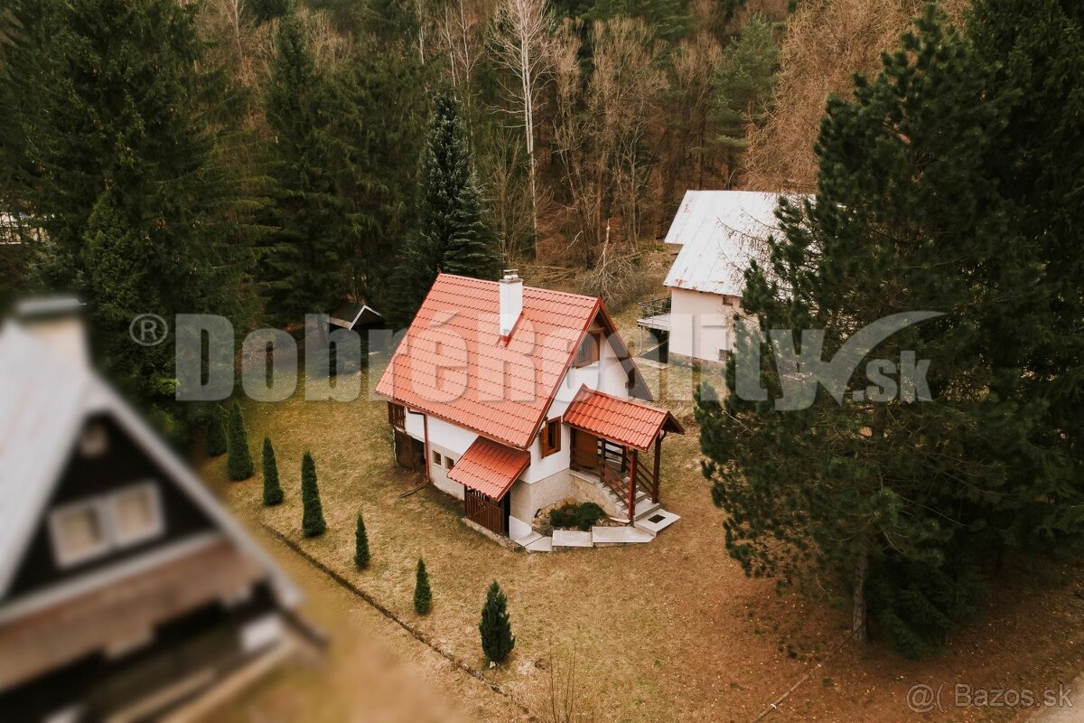 PREDAJ: Chata s terasou v Národnom parku Nízke Tatry, 79 m2,