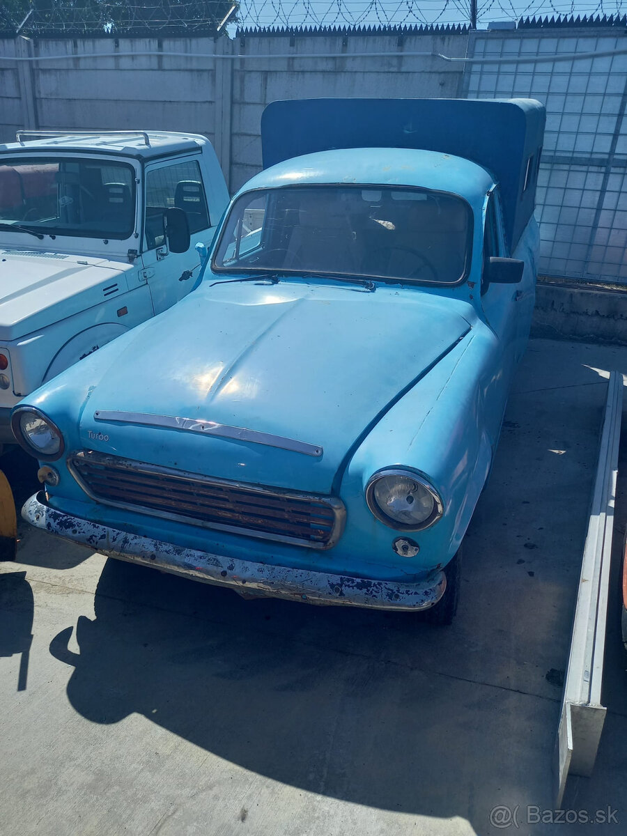 Skoda 1202 pickup rv 1967 s nadstavbou special bez TP