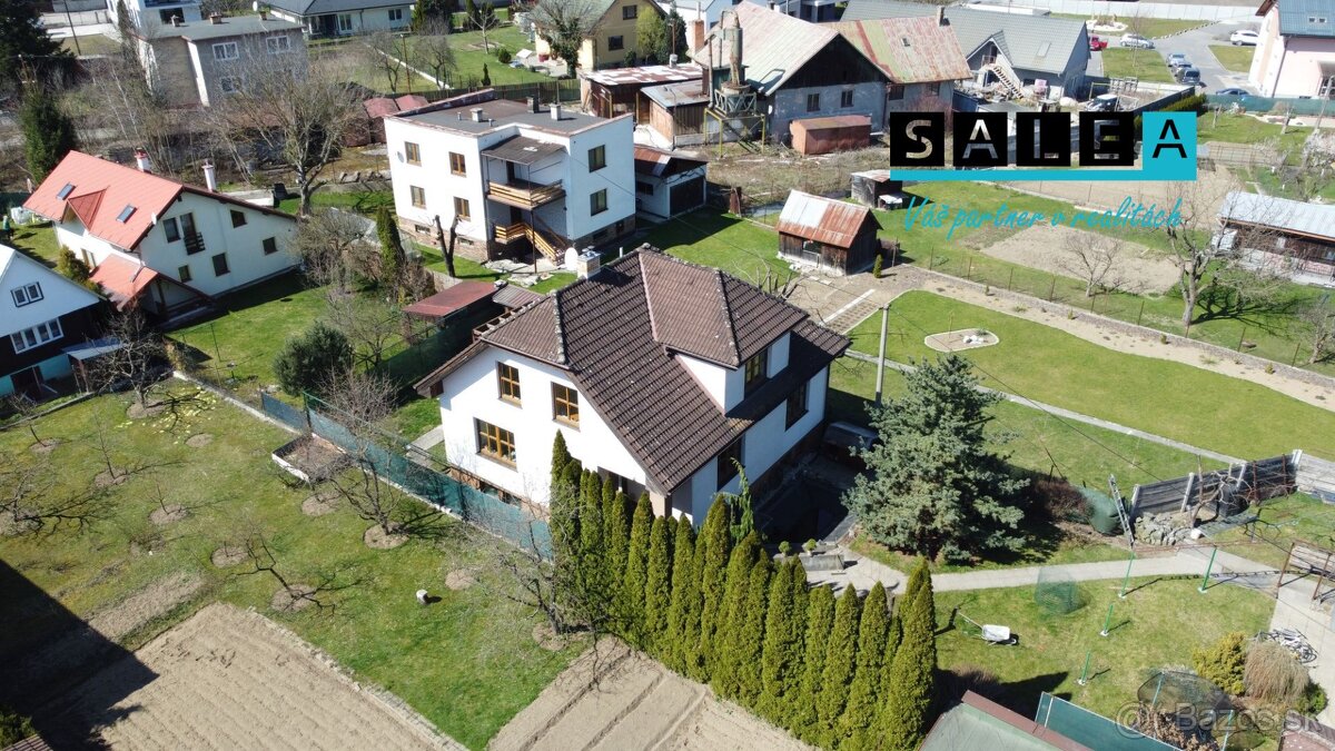 ŽILINA ČASŤ BÁNOVÁ - 6 IZBOVÝ RODINNÝ DOM ROZDELENÝ NA 2 BYT