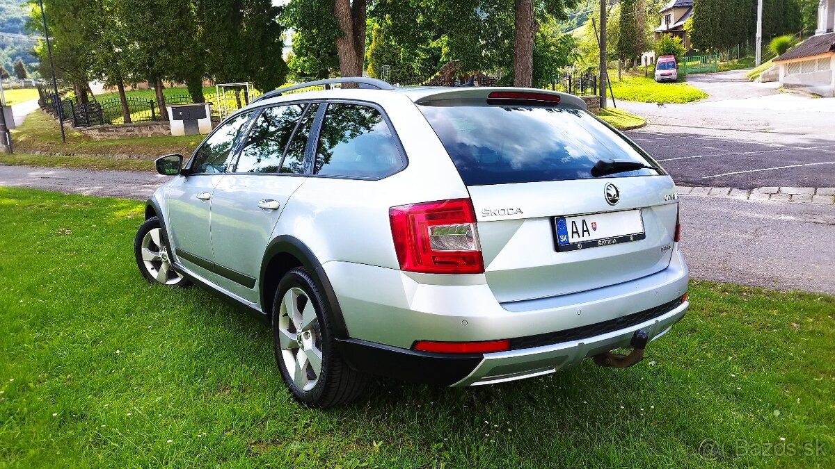 Škoda Octavia Combi SCOUT 2.0TDI ,,110kw. 4x4. Webasto ❗,