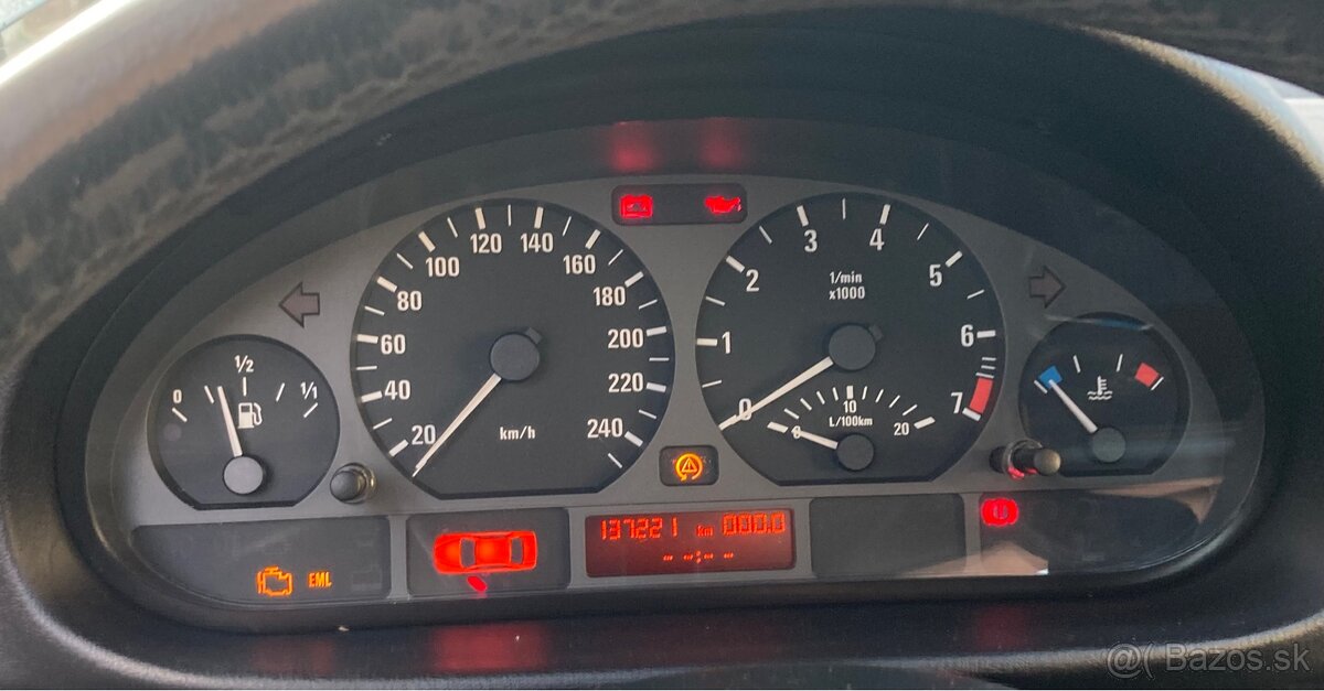 BMW e46 budíky