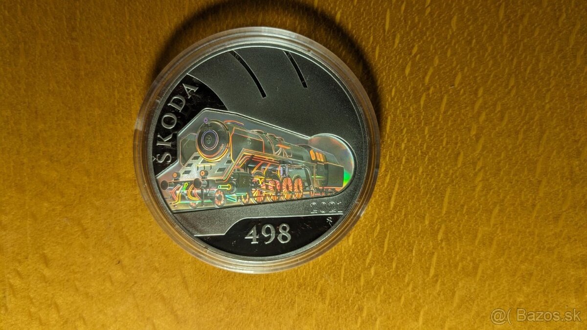 Strieborná minca Škoda Albatros 498