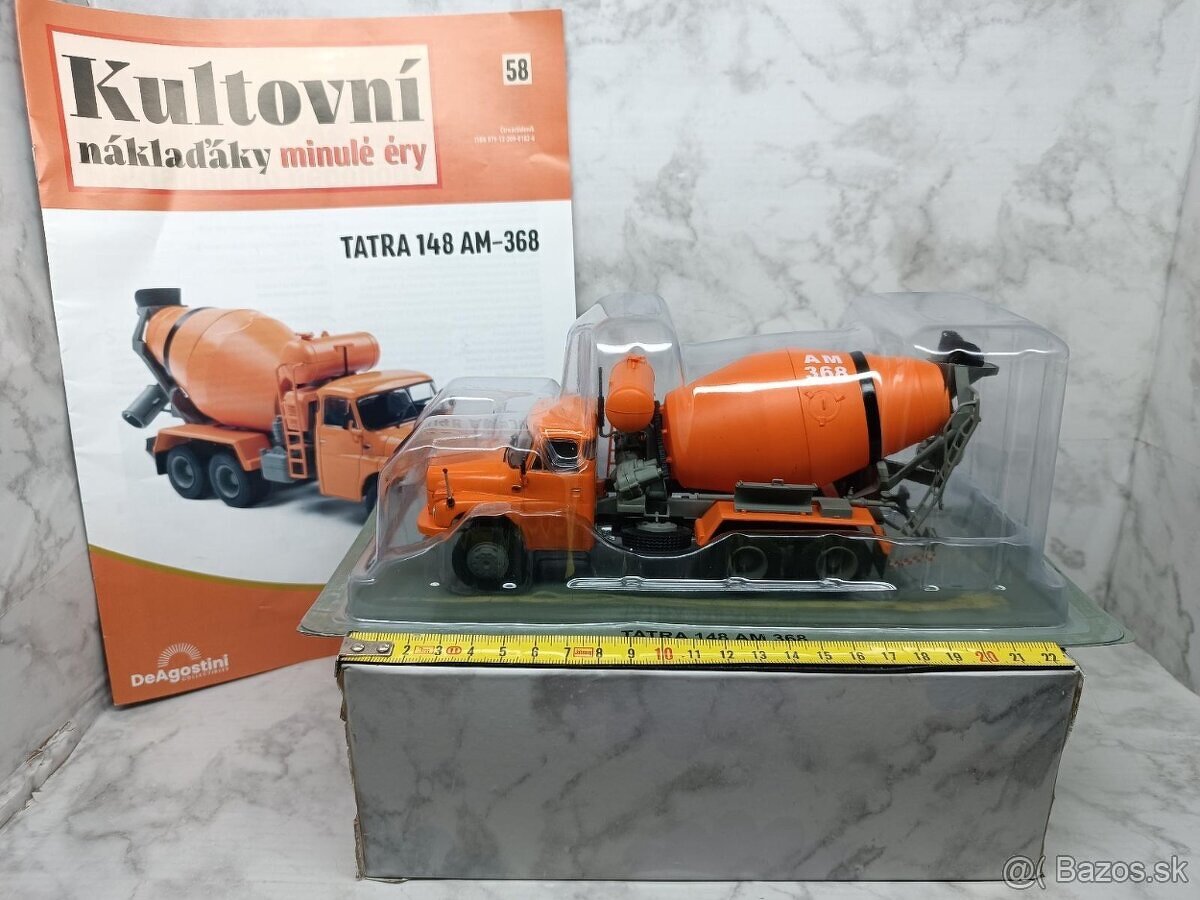 Tatra 148 AM 368 domiešavač betónu 1/43 DeAgostini