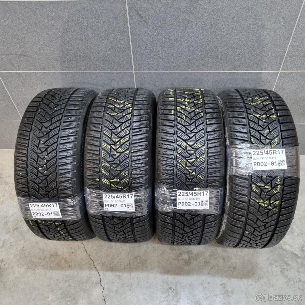 Zimné pneumatiky 225/45 R17 DUNLOP DOT2419