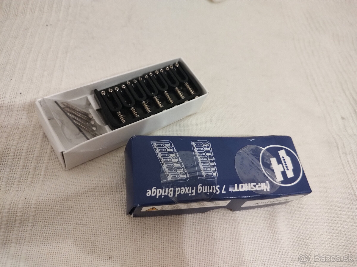 Hipshot 7 String Fixed Guitar Bridge 41075B