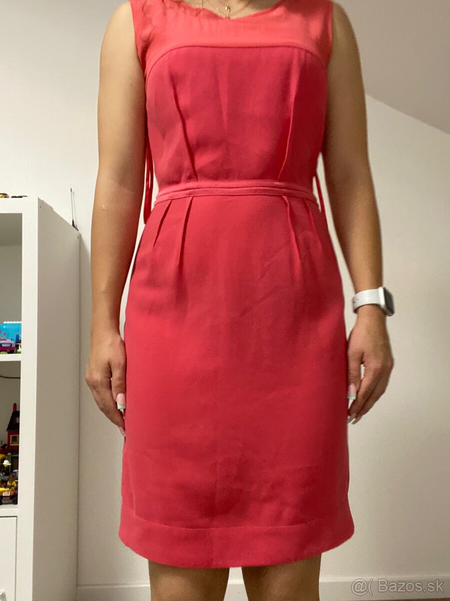 DKNY hodvábne šaty
