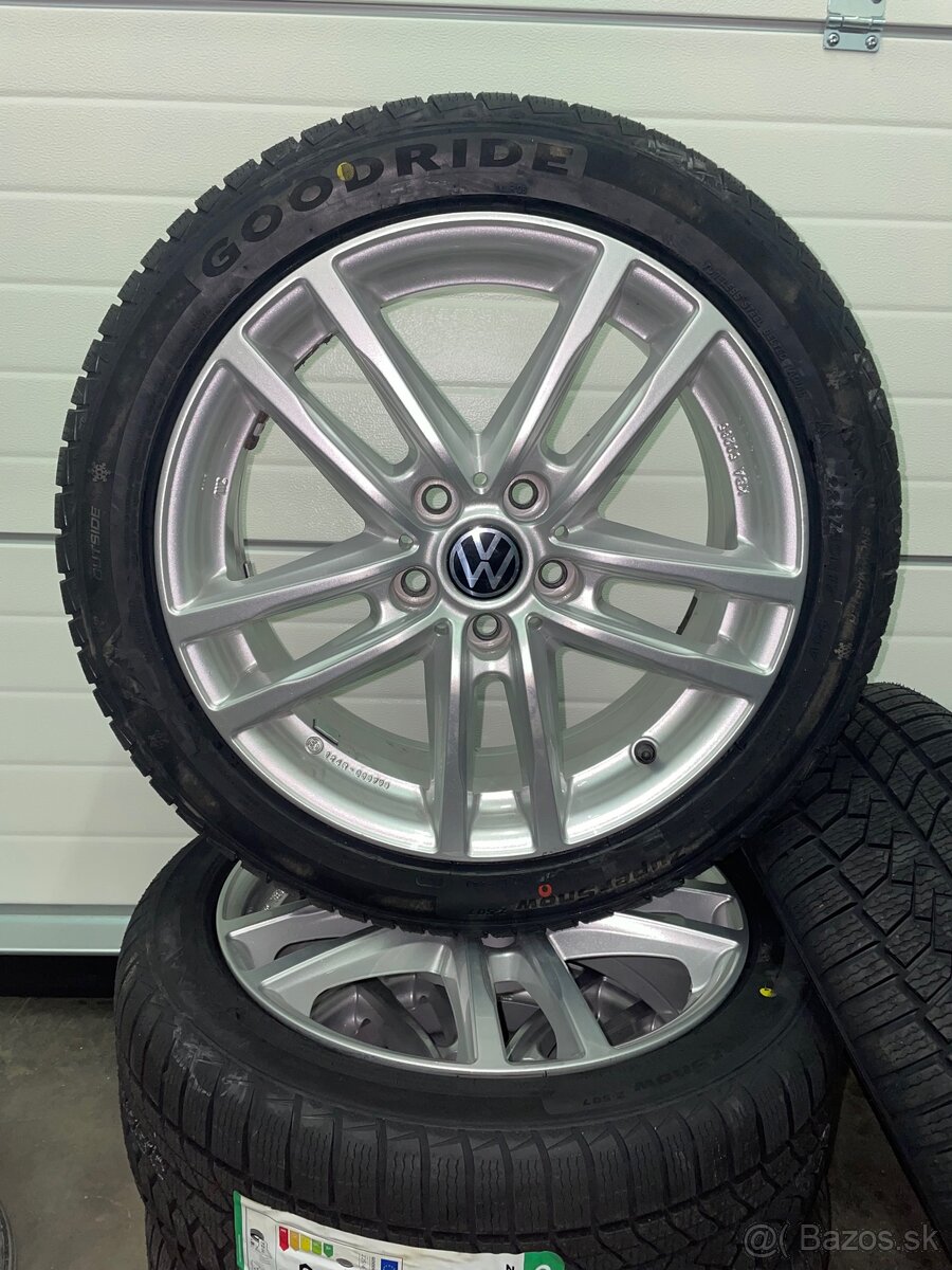 5x112 R17 7J ET47 + 225/45 R17 zimné (2025)