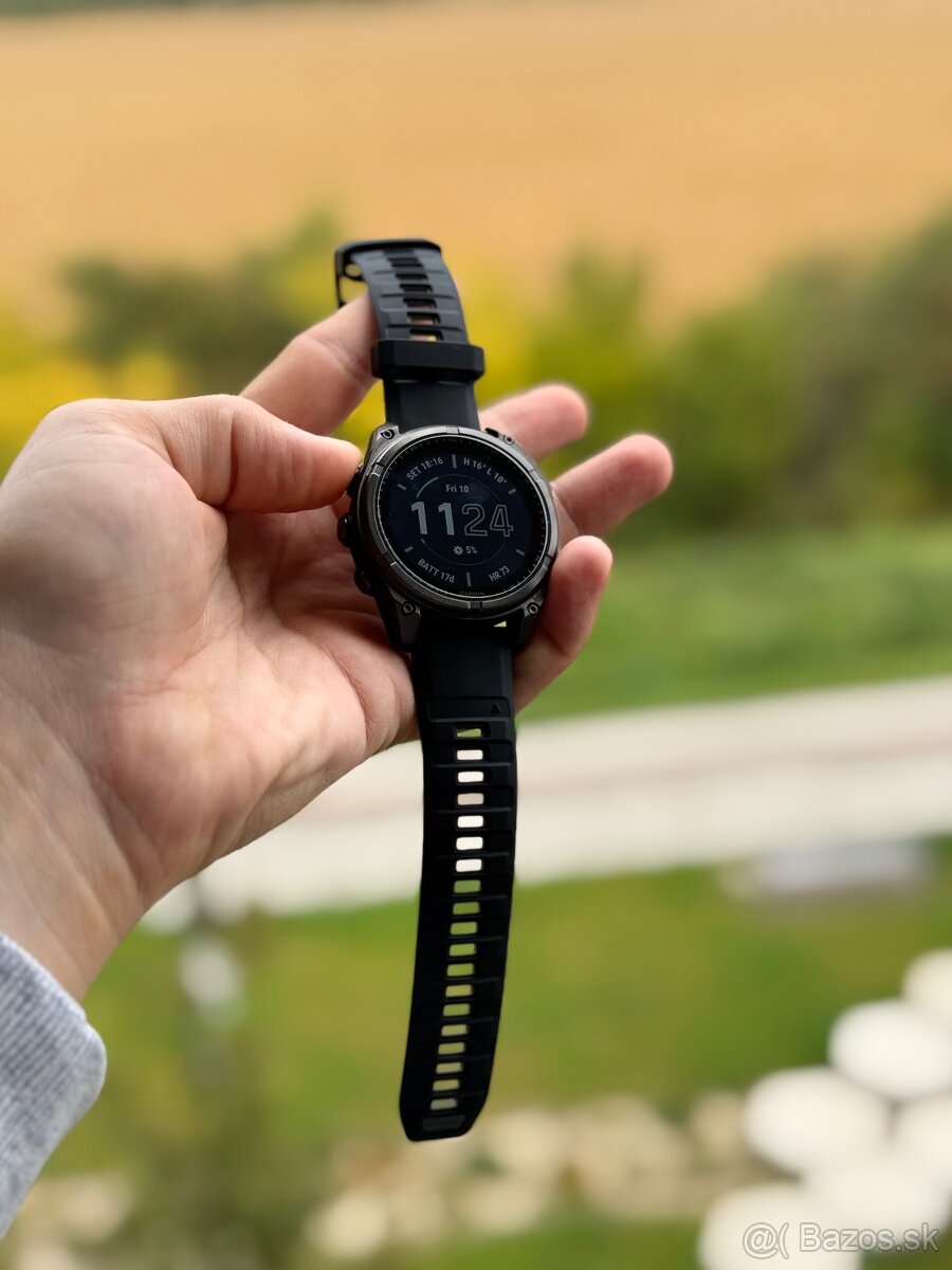 Garmin Fenix 8 Solar 47mm zafír