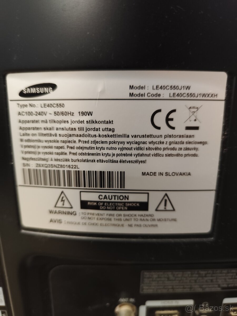 Predám LCD televízor Samsung
