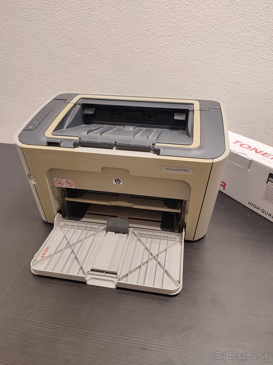 ČB Laserová sieťová tlačiareň HP LaserJet P1505n s tonermi