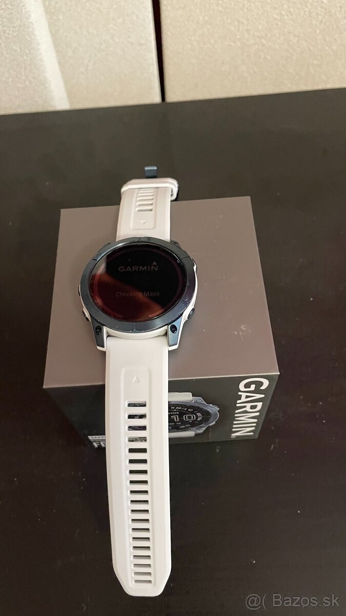 Garmin Fenix 7X Sapphire Solar Mineral Blue DLC Titanium/Whi
