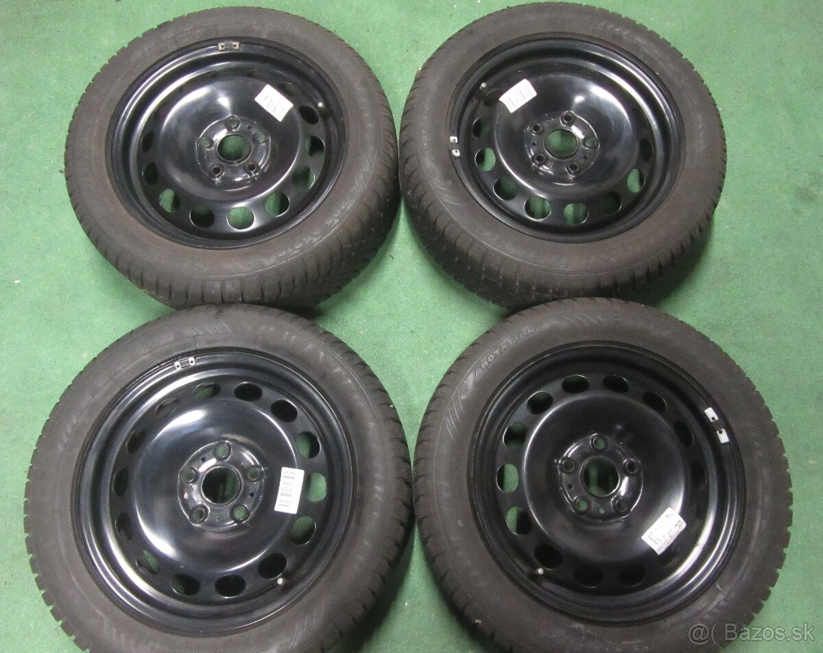 R16 Zimná sada OCTAVIA - rozteč 5x112 205/55R16 dunlop 4D