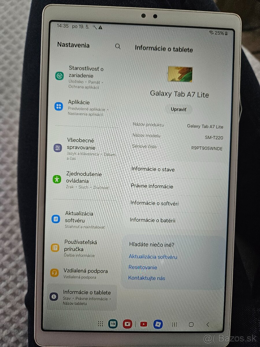 Samsung tab a7 lite