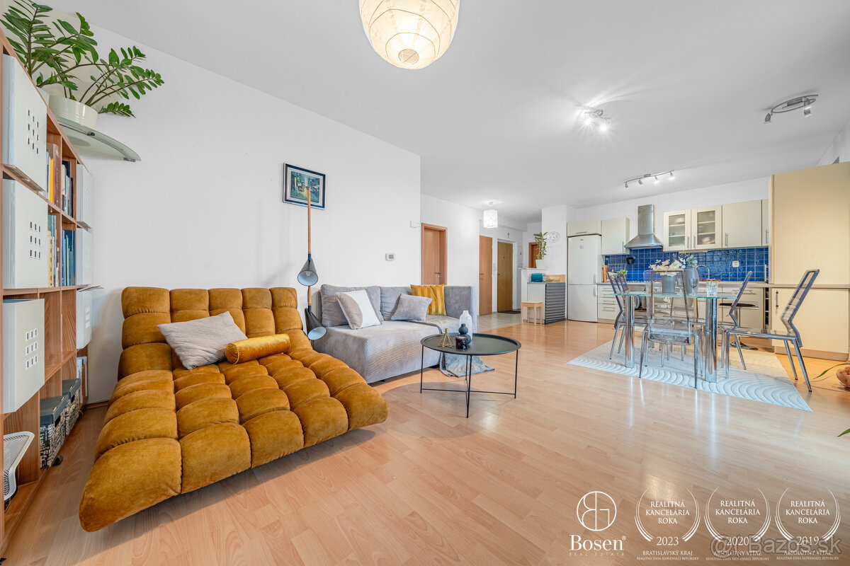 BOSEN | 3- izbový priestranný byt Budatínska ulica - Petržal
